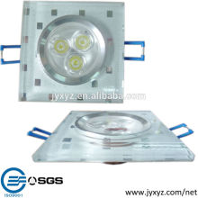 Shenzhen oem muere la iluminación combinada de la lámpara de la fan del techo de la aleación de aluminio de la fundición